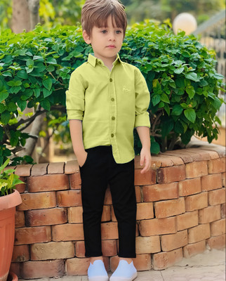 Nelkar Boys Party(Festive) Shirt Pant(POPTI)