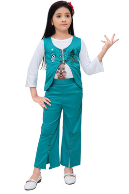 N SHAKIB DRESSES Girls Party(Festive) Top Pant(FIROZA)