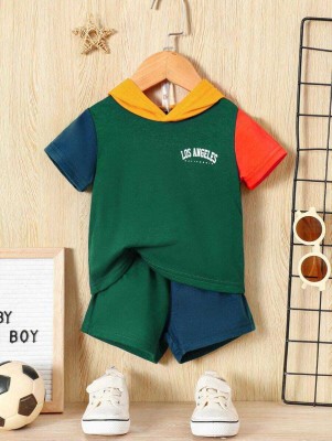 fabricollection Baby Boys & Baby Girls Casual T-shirt Capri, Dress(Multicolor)