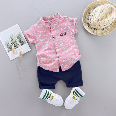 Vibe Trends Baby Boys & Baby Girls Party(Festive) Shirt Shorts(ALPHA PINK BLUE)