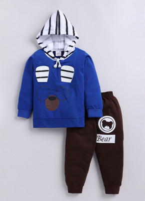 IcePie Boys Casual Dress Pyjama(Blue)