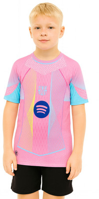 DOSTITCH Boys & Girls Casual T-shirt Shorts(Pink)