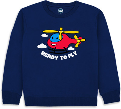 TSP Full Sleeve Printed Boys & Girls Sweatshirt