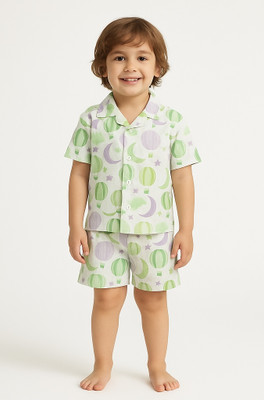 dhairyatraders Baby Boys & Baby Girls Casual Shirt Shorts(Multicolor)