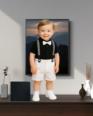 KRIYU CREATION Boys Party(Festive) Shirt Shorts(BLACK)