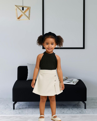 Dressto Girls Party(Festive) Top Shorts(BLACK)