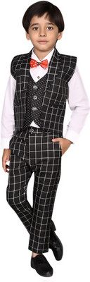 VALUE CREATION 3 piece suit Checkered Boys Suit