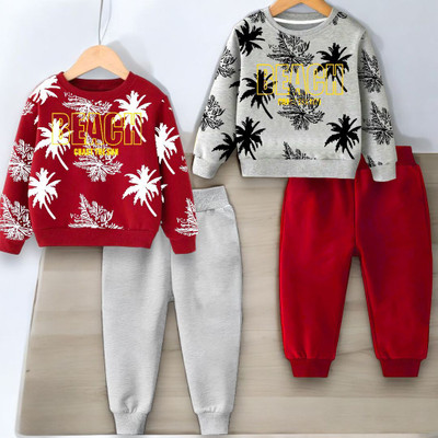 toystshirt Baby Boys & Baby Girls Casual Sweatshirt Pant(Multicolor)