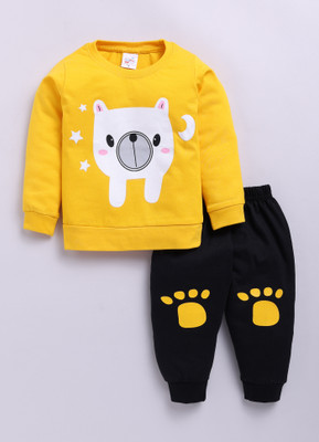 IcePie Boys Casual Dress Pyjama(YELLOW)