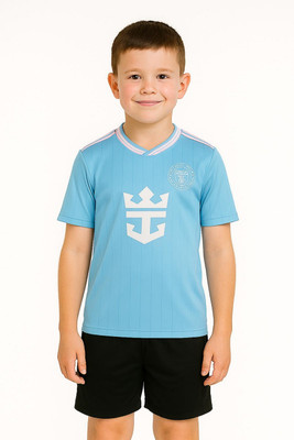 ponss Boys & Girls Casual T-shirt Shorts(Multicolor)