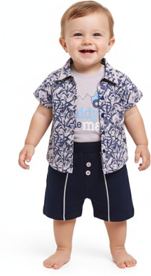 Neo Nate Baby Boys Casual Shirt T-shirt, Pant(PINK)