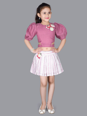 SOULSHINE Girls Casual Top Skirt(Onion)