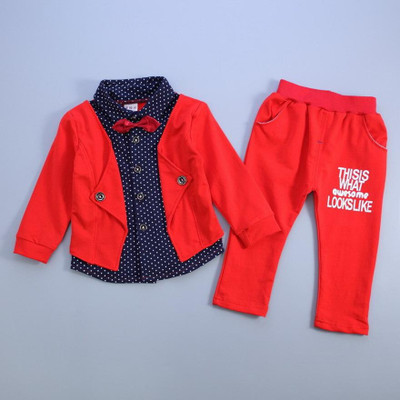 KHODIYAR FASHION Baby Boys & Baby Girls Party(Festive) T-shirt Pant, Sleepsuit(Red)