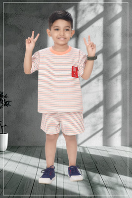 Smuktar garments Baby Boys Casual T-shirt Pant(MULTICOLOUR)