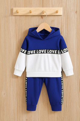 Aggarwalsales Baby Boys & Baby Girls Casual Sweatshirt Track Pants(Blue)