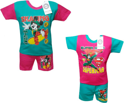 MRB Baby Boys Casual T-shirt T-shirt(MULTICOLOR)