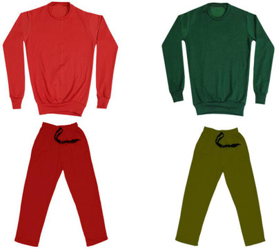 Indistar Boys Casual Sweatshirt Track Pants(Multicolor)