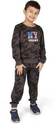 TRESNOVA Boys Casual Top Pyjama(CAMOFLAGUE)