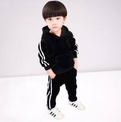 Aggarwalsales Baby Boys & Baby Girls Casual Jacket Track Pants(black)