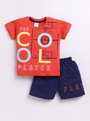 Todd N Teen Baby Boys Casual T-shirt Shorts(multi)