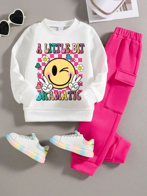 HouseOfCommon Girls Disney Princess Party(Festive) T-shirt Pant(pink)