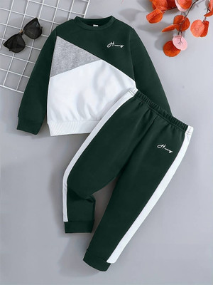 KEESOR Boys Casual Pullover Track Pants(GREEN)