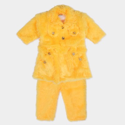 OMG Collection Baby Boys Party(Festive) Sweatpant Pyjama(Yellow)