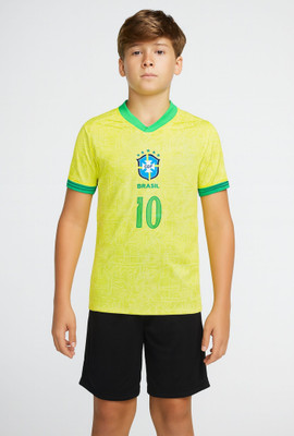 Ryze Boys & Girls Casual T-shirt Shorts(Yellow)