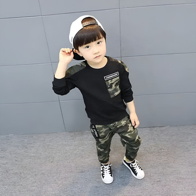 HouseOfCommon Boys Party(Festive) Track Pants T-shirt(Black)