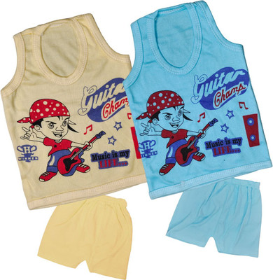 ReshmaaEnter Baby Boys & Baby Girls Casual T-shirt Shorts(A-1-5)