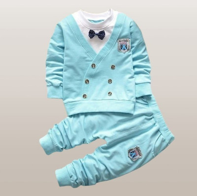 Jhymrod Baby Boys & Baby Girls Casual Waistcoat Pant(blue)