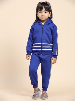 ARY Baby Boys & Baby Girls Casual Sweatshirt Track Pants(Blue)