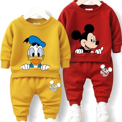 x2o Baby Boys & Baby Girls Mickey Casual Sweatshirt Track Pants(Donald b6)