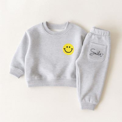 Shenan Baby Boys & Baby Girls Casual Sweatshirt Pyjama(GREY)