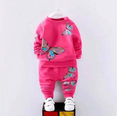 Pink Angel Boys & Girls Barbie Party(Festive) Sweatshirt Track Pants(Fushia)