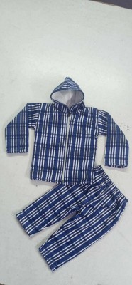 AD Textiles Baby Boys & Baby Girls Casual Pyjama T-shirt(Blue)