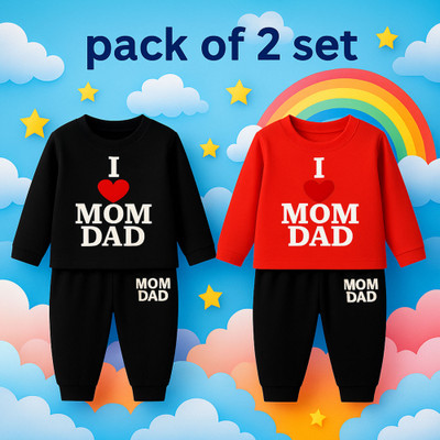 KMCFASHION Boys & Girls Casual Pyjama Pyjama(Blue, Yellow, Black, Green)