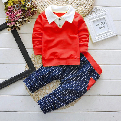 KHODIYAR FASHION Baby Boys Casual T-shirt Pant(RED)