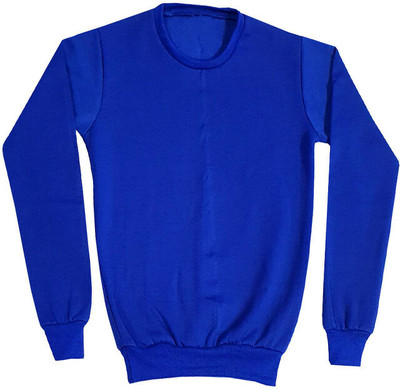 Indistar Full Sleeve Solid Boys Sweatshirt