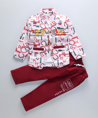 Shirazi Kids Boys Casual Jacket Pant(ACTIVE)