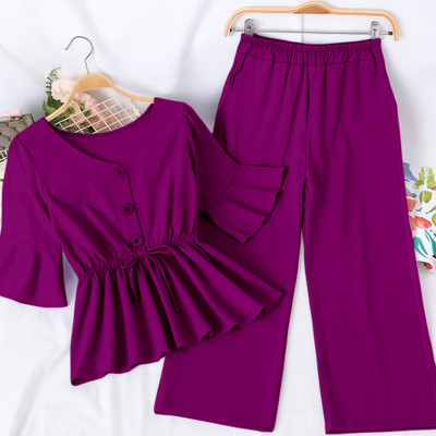 pj fashion Girls Party(Festive) Top Top(Wine)