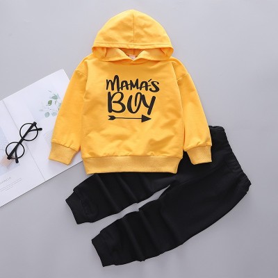 Kidknit Baby Boys & Baby Girls Casual Sweatshirt Track Pants(Yellow)