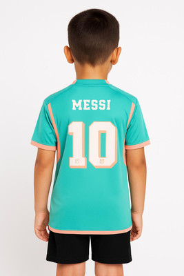 UNIQ Boys & Girls Casual T-shirt Shorts(Blue)