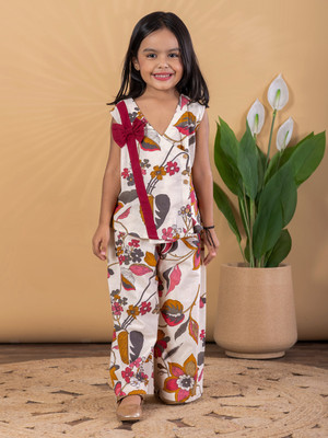 Readiprint Girls Party(Festive) Top Trouser(Pink)