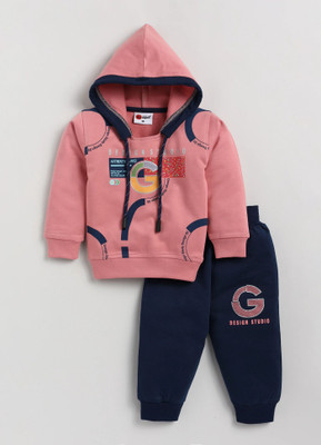 Mars Infiniti Boys & Girls Casual Sweatshirt Track Pants(Wine)