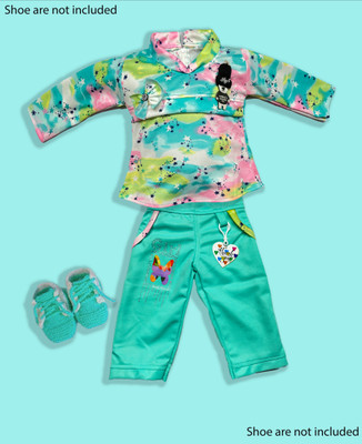 Patra fashion Baby Girls Casual Dress Pant(GREEN)