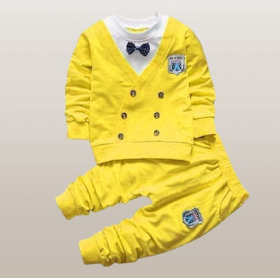 Jhymrod Baby Boys & Baby Girls Casual Waistcoat Pant(yellow)