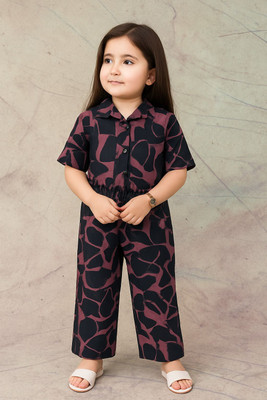 OOKSGAL Girls Dora Party(Festive) Shirt Pant(BLACKBARI)