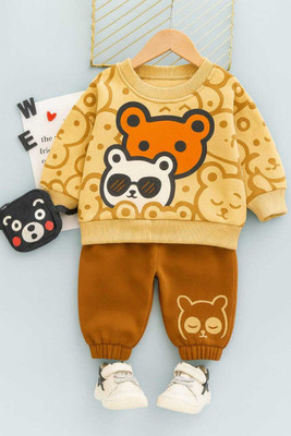 SRP COLLECTION Baby Boys & Baby Girls Casual Shirt Pant(BROWN)