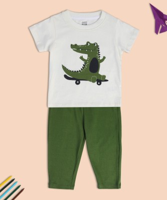 MINI KLUB Baby Boys Casual T-shirt Trouser(Multicolor)